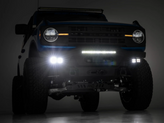 Rough Country 51079 High Clearance Front Bumper with 20" Light Bar for Ford Bronco 2021+