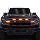 IAG Off-Road IAG-BDY-F3035 I-Line 3PC Amber Grille Light Kit for Ford Bronco 2021+