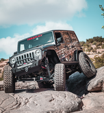 TeraFlex 1790002 Forged ST Rear Sway Bar Kit 0-2.5" for Jeep Wrangler JK 2007-2018