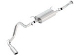 Borla 140680 Stinger S-Type Single Exhaust System Side Exit with Chrome Tip for 3.5L Toyota Tacoma Gen 3 2016-2023
