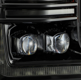 AlphaRex 880165 NOVA-Series LED Projector Headlights in Alpha Black for Ford F150 2018-2020