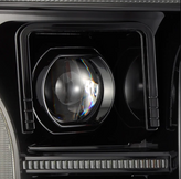 AlphaRex 880250 MKII 14th Gen Style LUXX-Series LED Projector Headlights in Black for Ford F150 2018-2020