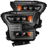 AlphaRex 880163 NOVA-Series LED Projector Headlights in Alpha Black for Ford F150 2015-2020