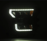 AlphaRex 880163 NOVA-Series LED Projector Headlights in Alpha Black for Ford F150 2015-2020