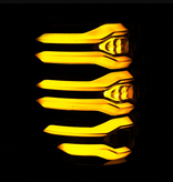 AlphaRex 653070 LUXX-Series LED Tail Lights in Black for Ford F150 2009-2014