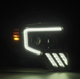 AlphaRex 880481 MK II PRO-Series Halogen Projector Headlights in Black for Ford F150 2009-2014