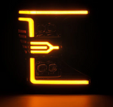 AlphaRex 880338 NOVA-Series LED Projector Headlights in Black for Ford Super Duty 2020-2022