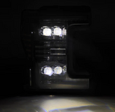 AlphaRex 880325 MK II NOVA-Series LED Projector Headlights in Black for Super Duty 2017-2019