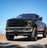 AlphaRex 880325 MK II NOVA-Series LED Projector Headlights in Black for Super Duty 2017-2019