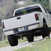 AlphaRex 658002 LUXX-Series LED Tail Lights in Black for Ford F150 & Super Duty 1999-2016