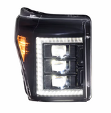 Morimoto LF505-ASM XB LED Headlights with White DRL for Ford Super Duty 2011-2016
