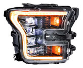 Morimoto LF502-A.2-ASM XB LED Headlights with Amber DRL for Ford F150 & Raptor 2015-2021