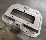 Outta Hand Fab JL-LP-RELOC License Plate Relocation Bracket for Jeep Wrangler JL 2018+