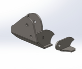 RPM Steering RPM-3041 Ultimate Raised Track Bar Bracket for Jeep Wrangler JK 2007-2018