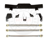 RPM Steering RPM-3025 Bolt-In 3 Link Front Long Arm Upgrade for Jeep Wrangler JK 4 Door 2007-2018