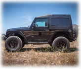 Turn Offroad Safari Style Hard Top for Jeep Wrangler JK 2 Door 2007-2018