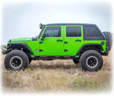 Turn Offroad HTJKFB-M4 Fastback Hard Top for Jeep Wrangler JK 4 Door 2007-2018