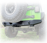 Turn Offroad JKRB-01 Rear Bumper with Hitch Receiver for Jeep Wrangler JK 2007-2018