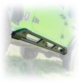 Turn Offroad JKRS-01 Frame Mount Rock Sliders for Jeep Wrangler JK 4 Door 2007-2018