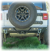 Turn Offroad JLTC-01 Tailgate Reinforcement Tire Carrier for Jeep Wrangler JL 2018+