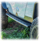 Turn Offroad JTST-01 Frame-Mount Rock Slider Steps for Jeep Gladiator JT 2020+