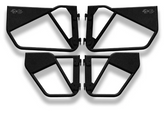 EZ 4x4 1918 0074 Phantom Aluminum Full Tube Doors for Jeep Wrangler JL & Gladiator JT 2020+