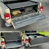 EZ 4x4 1918 2234 Tailgate Extender & Secure Bed Box Storage for Jeep Gladiator JT 2020+