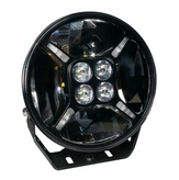 Oracle Lighting 2917-023 9" EXO Series 120W LED Spot Light - Round Post Mount