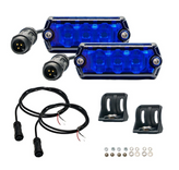 ARB NAN512 Nacho Nano 2 Pack Scene Light Kit Blue Lens