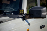 DV8 Offroad LBBR-08 A-Pillar Dual Light Pod Drop Mounts for Ford Bronco 2021+