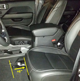 Misch 4x4 JBBJLE250P Big Boy Seat Brackets Passenger Side for Jeep Wrangler JL & Gladiator JT Diesel/392/4XE 2020+