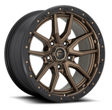 Fuel D681 Rebel Wheel 20x10 in Bronze with Black Ring