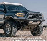 C4 Fabrication 1200-3516-NB Rock Runner Front Bumper for Toyota Tacoma 2016-2023