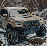 C4 Fabrication 1200-3516-NB Rock Runner Front Bumper for Toyota Tacoma 2016-2023