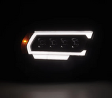 AlphaRex 880578 19-24 Ram 1500 (MK II 2500 Style) NOVA-Series LED Projector Headlights Black