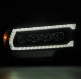 Alpharex 880553 19-24 Ram 2500/3500/4500/5500 NOVA-Series LED Projector Headlights Black