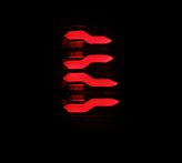 Alpharex 640002 / 640092 19-24 Ram 2500/3500 LUXX-Series LED Tail Lights Black Red
