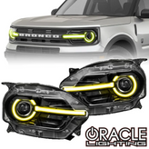 Oracle Lighting 1454-334 2021+ Ford Bronco Sport ColorSHIFT RGB+W Headlight DRL + Halo Upgrade