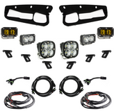 Baja Designs 448174 S2 SAE "Sportsmen" Fog Pocket Light Kit - Ford 2021+ Bronco; Steel Bumper