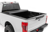 Rough Country 49220651 Hard Tri-Fold Flip Up Bed Cover 6'10" Bed Ford F-250/F-350 2017+