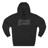 Offroad Elements Stealth Black Fleece Hoodie
