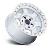 Black Rhino Wheels BR029SD Trooper Wheel 17x8.5 in Gloss Silver with Machined Face