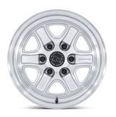 Black Rhino Wheels BR032SD17856800 Echo Wheel 17x8.5 6x139.7 in Gloss Silver with Machined Face