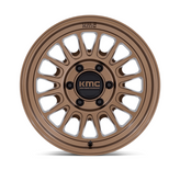 KMC Wheels KM733ZX Impact FFT Wheel 17x8.5 in Matte Bronze