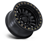 KMC Wheels KM239MX Impact Beadlock 17x9 in Matte Black