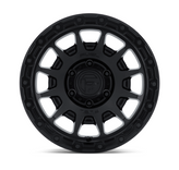 Fuel FC884MB Fortress Wheel 17x9 in Matte Black with Gloss Black Lip