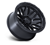 Fuel FC881MB Surge Wheel 17x9 in Matte Black with Gloss Black Lip