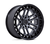 Fuel FC874AB Celsius Wheel 17x9 in Matte Gunmetal with Matte Black Lip