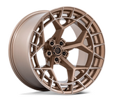 Fuel FC873ZR Charger Wheel 17x9 in Platinum Bronze