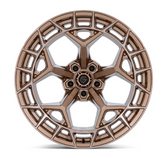 Fuel FC873ZR Charger Wheel 17x9 in Platinum Bronze